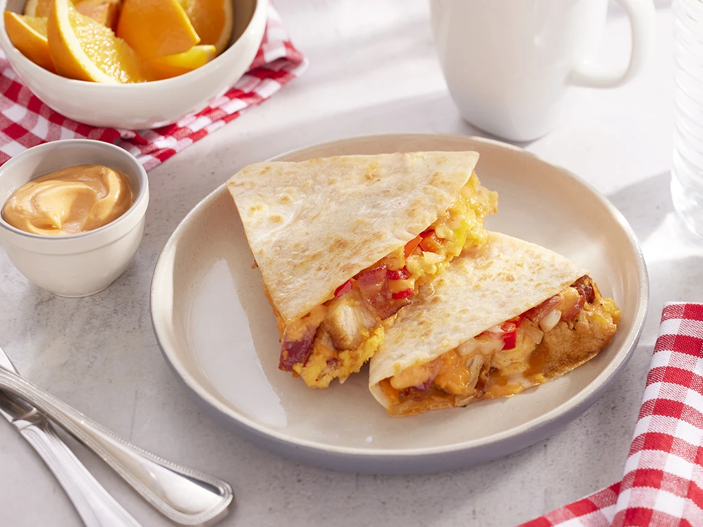 Air Fryer Breakfast Quesadillas