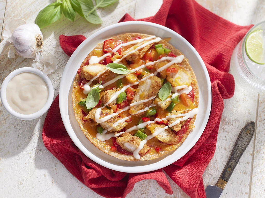 Pizza au poulet du Sud-Ouest